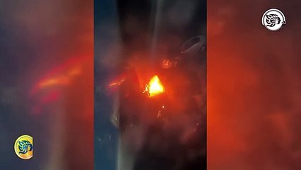 ¡Alarma a los pacientes!, incendian auto frente al IMSS; el vehículo era de un empleado