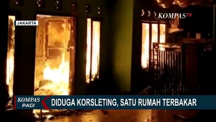 Kebakaran 1 Rumah di Lenteng Agung, Api Padam Setelah 16 Unit Mobil Damkar Diterjunkan!
