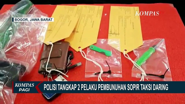 Sempat Melarikan Diri, 2 Pelaku Pembunuhan Sopir Taksi Daring di Tol Jagorawi Ditangkap!