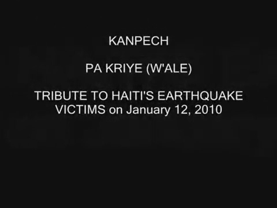 Kanpech - Pa Kriye (W'ale)