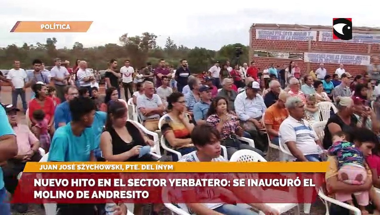 Nuevo hito en el Sector Yerbatero: se inauguró el molino de Andresito