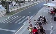 Idosa é atropelada em faixa de pedestres e motorista foge sem prestar socorro