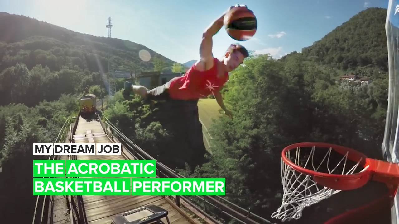 Meet the world-famous acrobatic basketball team bringing the fire