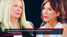 Taylor Ends Her Friendship- Fights For Ridge's Affection_ The Bold and The Beaut