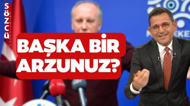 Fatih Portakal'dan Gündem Olacak Muharrem İnce Yorumu! _Başka Bir Arzunuz_