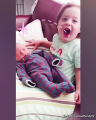 Hilarious Moments Of Newborn Babies