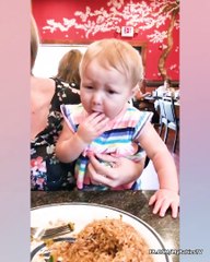 Funny Moments Babies Reaction To Foods