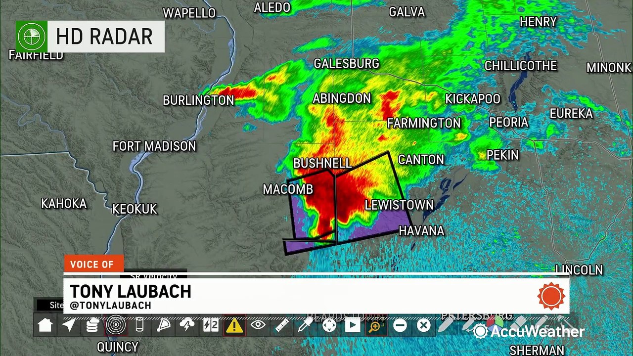 Severe storms intensifying as evening sets in across the Midwest