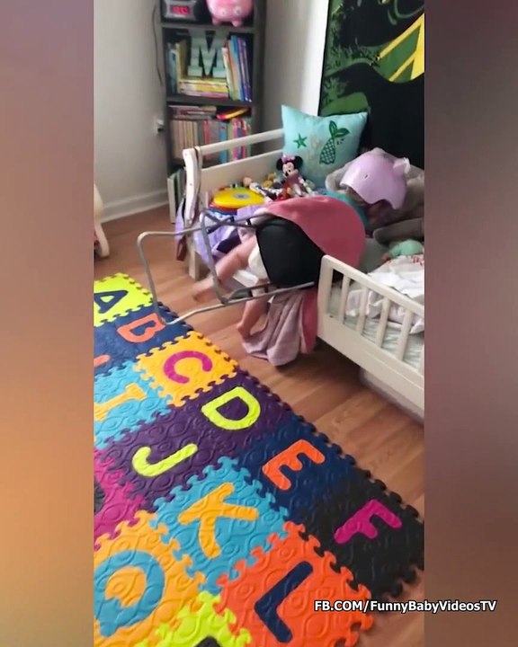 Baby Stucks in Crazy Things - Funny Baby Fails Moments