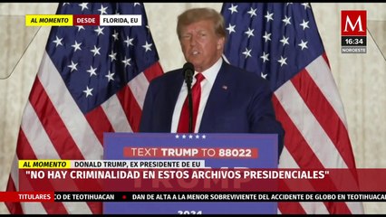 El FBI revisó mi pasaporte y registro médico: Donald Trump