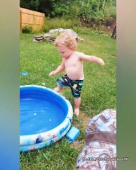 Funniest Baby's Outdoor Moments - Cute Baby Videos