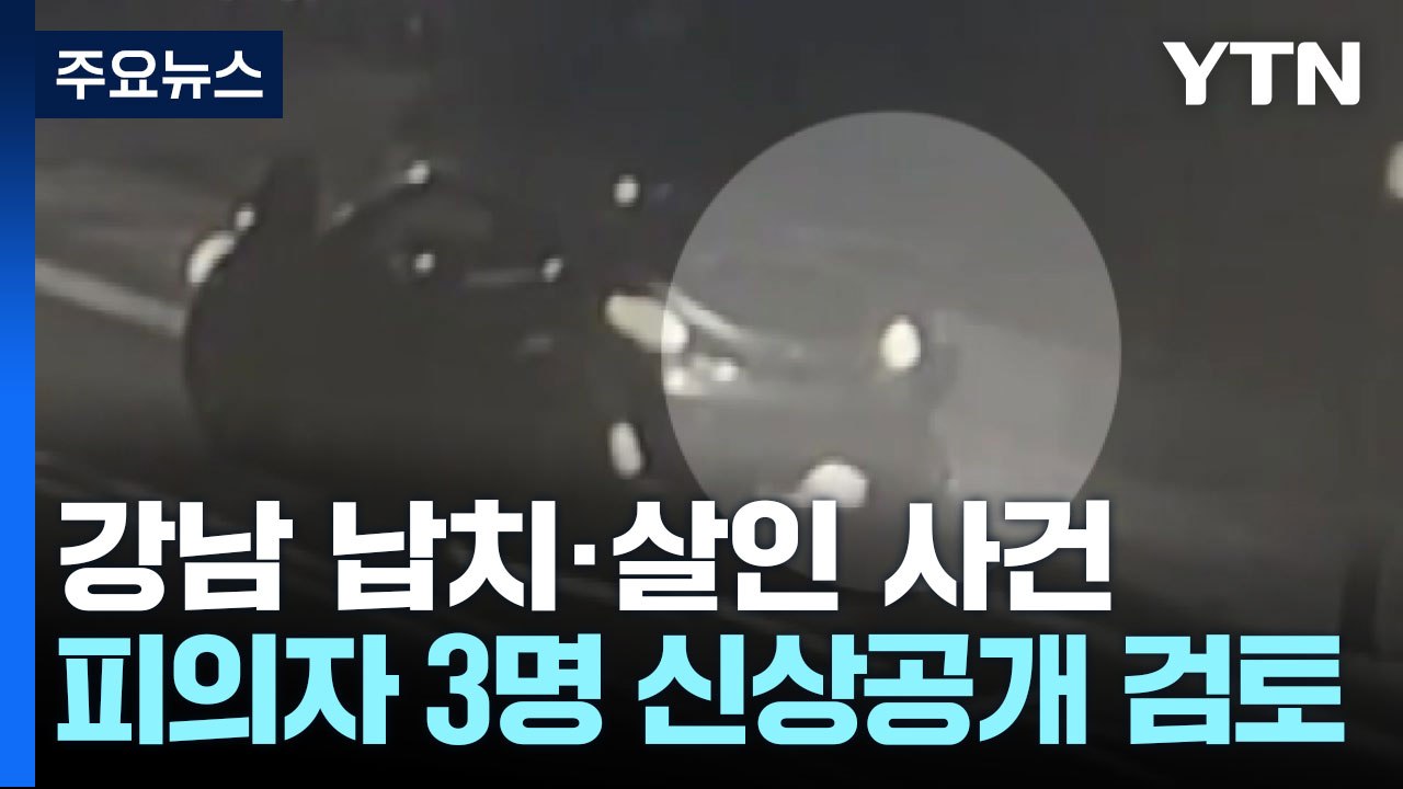 '강남 납치·살해' 공범 추가 입건...신상 공개 검토 / YTN