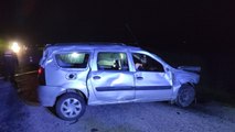 Adana'da hafif ticari araç yol kenarındaki toprak zemine çarptı: 1 ölü