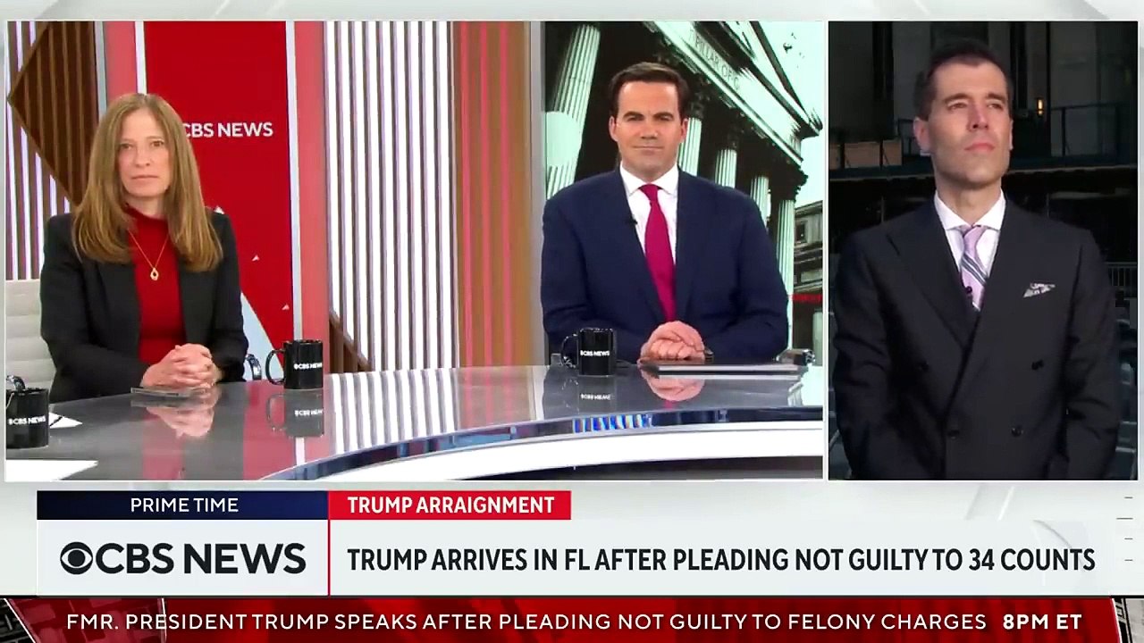 De retour en Floride, l'ex Président Donald Trump a qualifié, cette nuit, "d'insulte à la nation" son inculpation officielle plus tôt devant un tribunal de New York, lors de cette journée historique