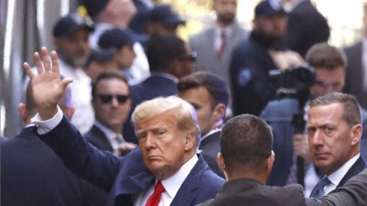 Donald Trump, en libertad provisional por intentar sobornar a una actriz porno