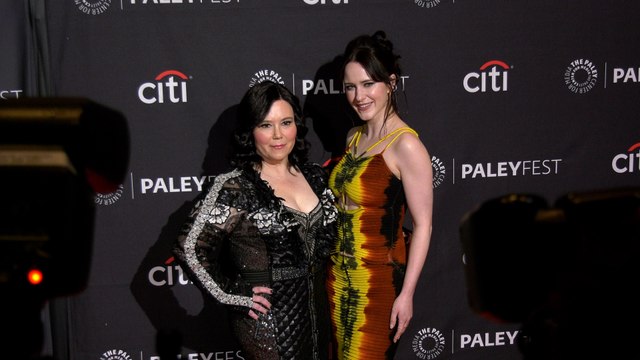 Alex Borstein and Rachel Brosnahan The Marvelous Mrs. Maisel PaleyFest LA 2023 Red Carpet Arrivals
