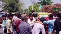 समस्तीपुर: अवैध वसूली के खिलाफ के ऑटो चालकों ने किया सड़क जाम, यातायात हुआ ठप