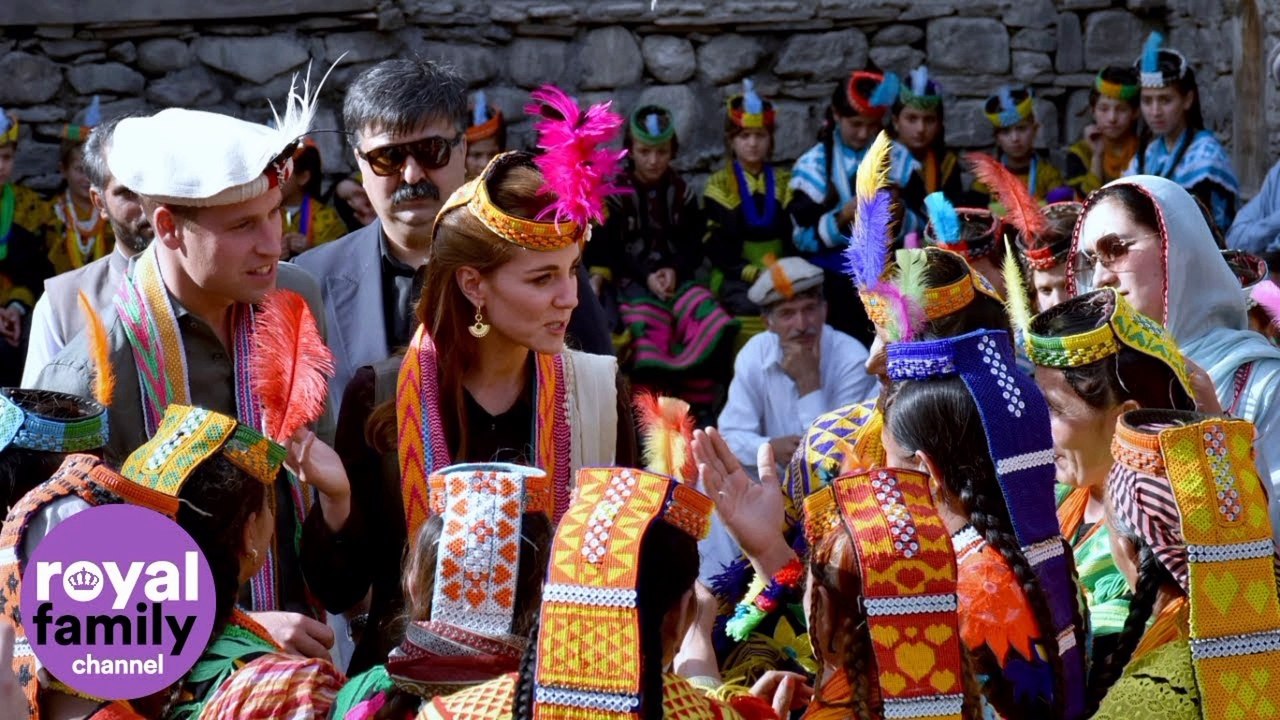 Kate Middleton and Prince William visit Pakistan, kelash veily,kelash girls