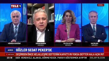 Ersan Barkın TELE1’de yanıtladı: Sedat Peker ifşalarına devam edecek mi?