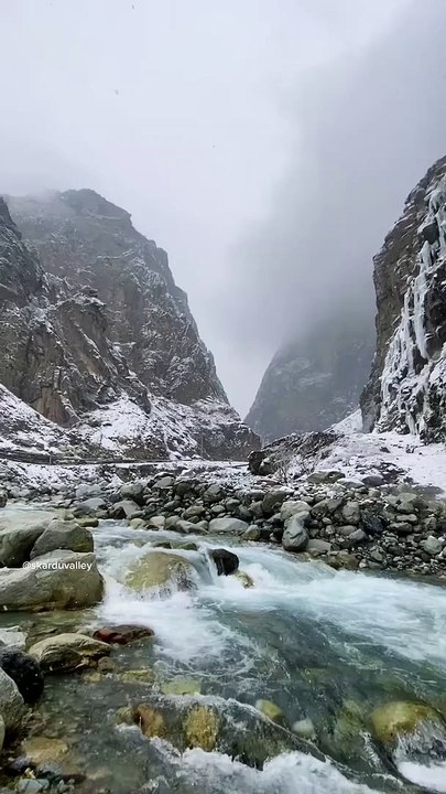 Skardu valley northern