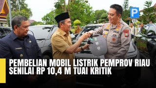 Pembelian Mobil Listrik Pemprov Riau Senilai Rp 10,4 M Tuai Kritik