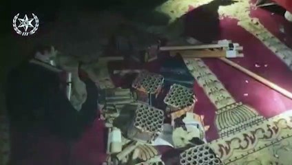 Choques dentro de la mezquita Al Aqsa de Jerusalén