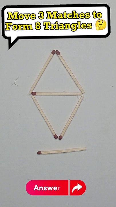 MatchSticks Puzzle #craft
