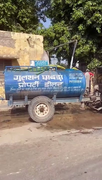 नहरबंदी में कई जगह जल संकट, पानी के टैंकर बेच क...