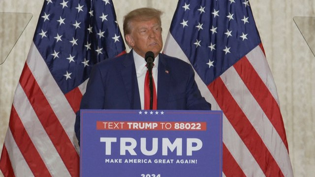 « Je n'aurais jamais imaginé cela possible en Amérique », réagit Trump après son inculpation