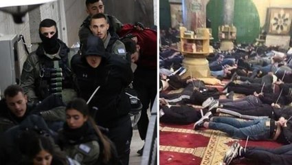 Son Dakika: İsrail güçleri Mescid-i Aksa&#039;ya saldırdı! Türkiye&#039;den de tepki gecikmedi