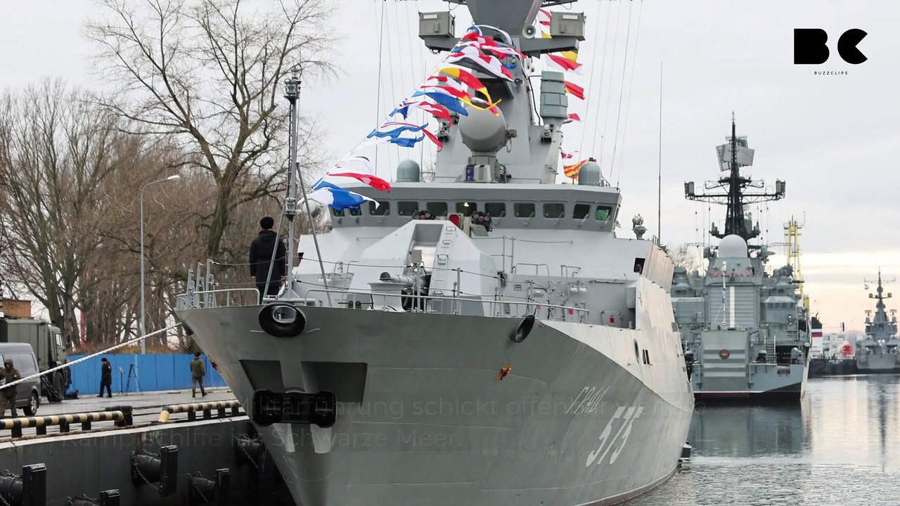 Russland schickt weitere Kampfschiffe ins Schwarze Meer