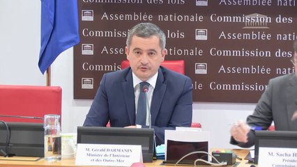 Maintien de l'ordre: suivez en direct l'audition de Gérald Darmanin à l'Assemblée nationale