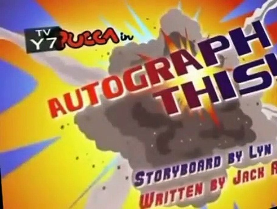 Pucca Pucca S01 E057 Autograph This!