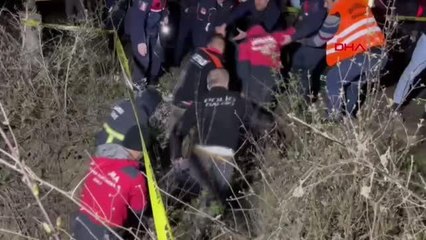 SAMSUN'DA HAFİF TİCARİ ARAÇLA GÖLETE DÜŞEN ÇİFT, ÖLDÜ