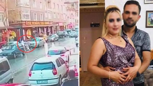 Boşanma aşamasındaki karısına, kızının yanında kurşun yağdırdı