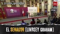 Senador republicano Lindsey Graham no quiere ver la realidad sobre fentanilo, asegura AMLO