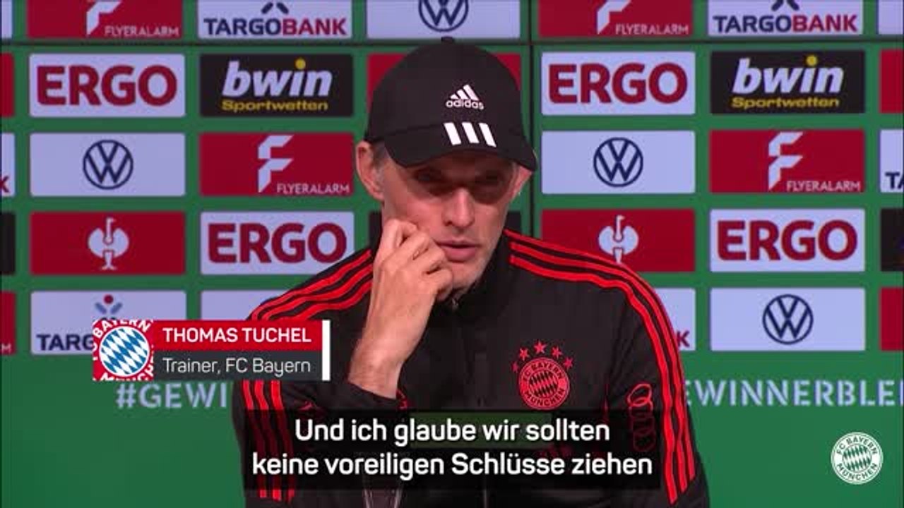 Tuchel: 'Wollen keine Systemfrage daraus stellen'