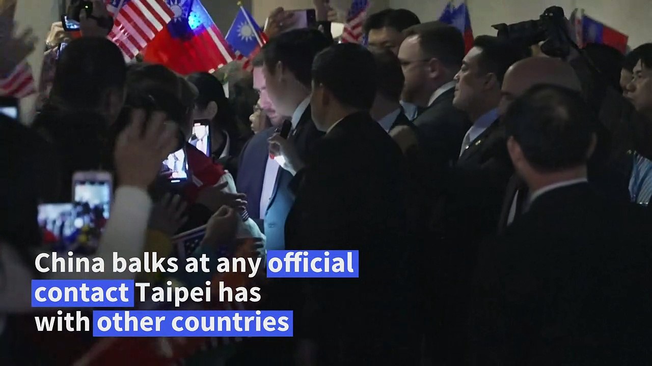 Taiwan leader arrives at LA hotel ahead of meeting with US House Speaker