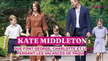 Kate Middleton : que font George, Charlotte et Louis pendant les vacances de Pâques ?