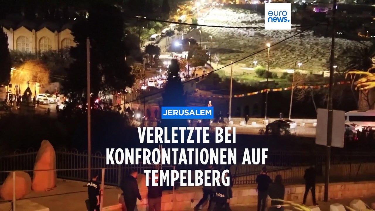 Gewalt auf dem Tempelberg: Zusammenstöße in der Al-Aqsa-Moschee