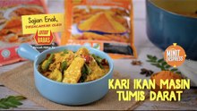 Resipi BABA'S Kari Ikan Masin Tumis Darat | Minit Express