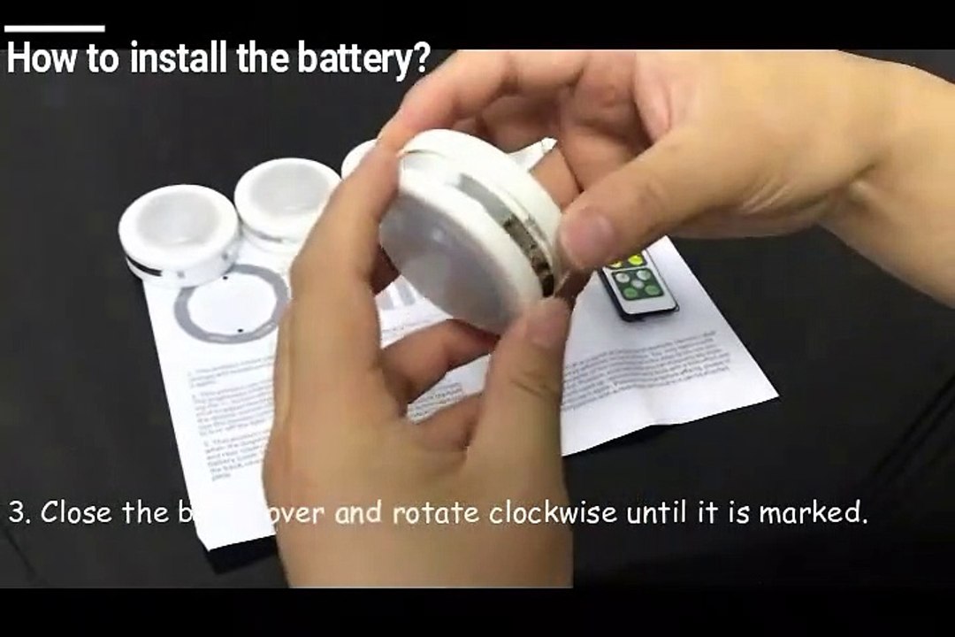 Puck Lights with Remote, Starxing Wireless Led Battery Operated,