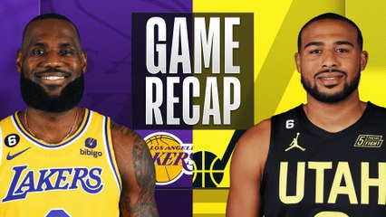 Game Recap: Lakers 135, Jazz 133