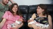 Adelaide twin sisters become mothers just one day apart