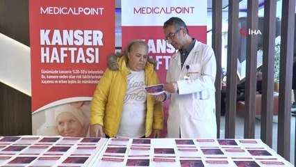 Medical Point Gaziantep Hastanesi'nden Kanser Haftası etkinliği