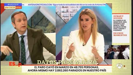 El espectacular meneo de Carlos Cuesta a la activista Afra Blanco se lleva por delante a Yolanda Díaz