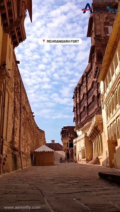 Mehrangarh Fort | A Window to Rajasthan's Rich History | Flights Booking with AeronFly | Travel With AeronFly | AeronFly| Rajasthan India