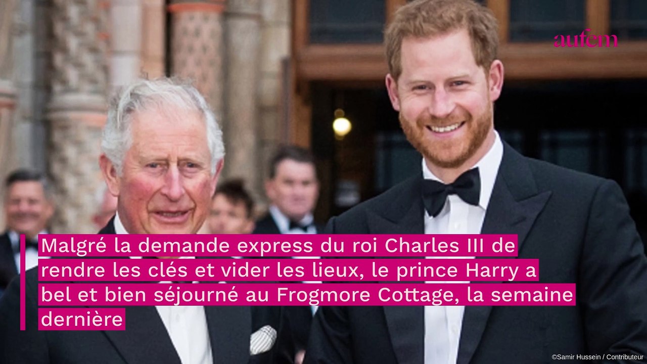 Le prince Harry réticent à rendre les clés de Frogmore Cottage ? Ce pied de nez à Charles III