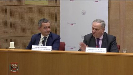 Sainte-Soline: suivez en direct l'audition de Gérald Darmanin au Sénat