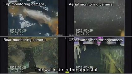 De nouvelles images montrent les dégâts dans un réacteur de Fukushima